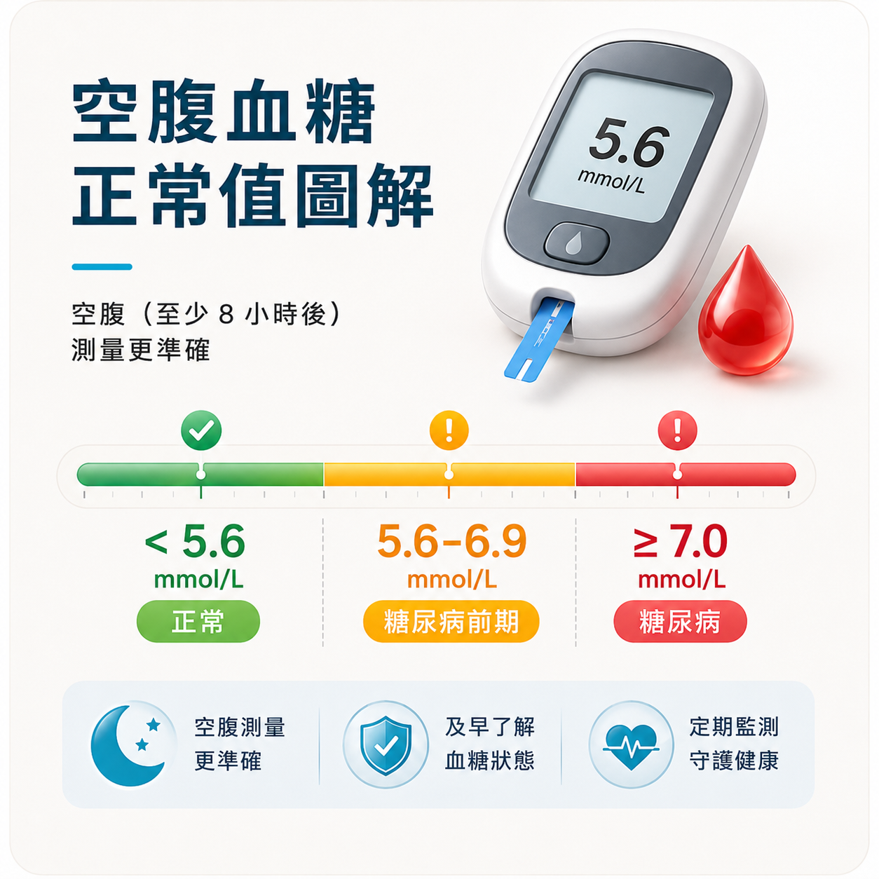 血糖正常值是多少?香港標準一文看清